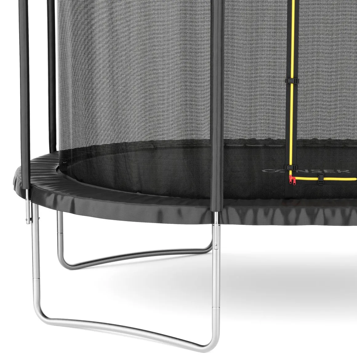 Trampolin oval 244 x 366 cm inkl. Sicherheitsnetz