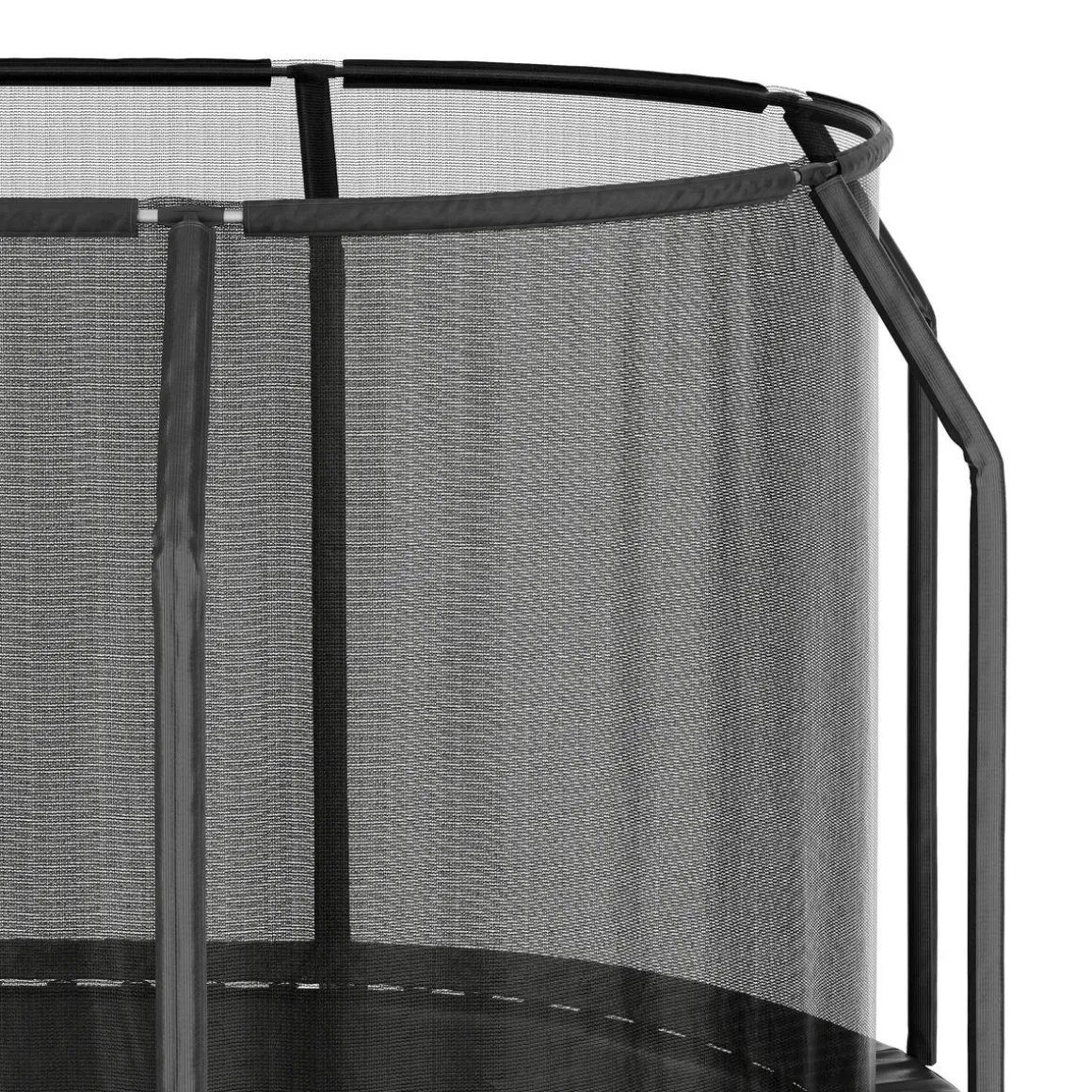Trampolin oval 244 x 366 cm inkl. Sicherheitsnetz