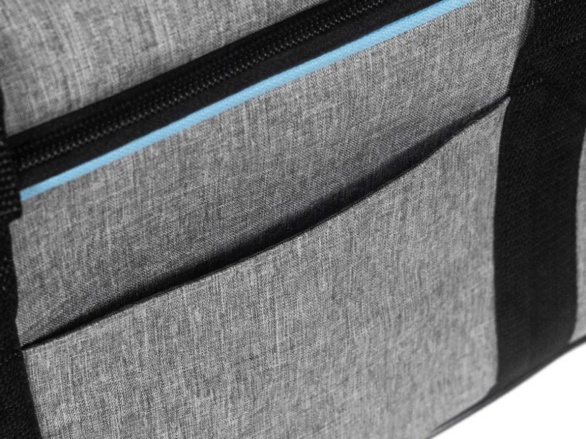 Transportbox für Haustiere erweiterbar 45 x 28 x 28 cm grau