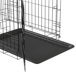 Transportkäfig faltbar Gr. S schwarz