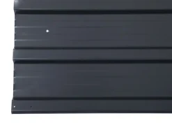 Trapezblech anthrazit 12er Set 129 x 45 cm