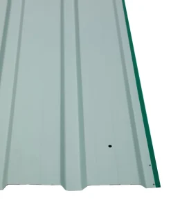 Trapezblech grün 12er Set 129 x 45 cm