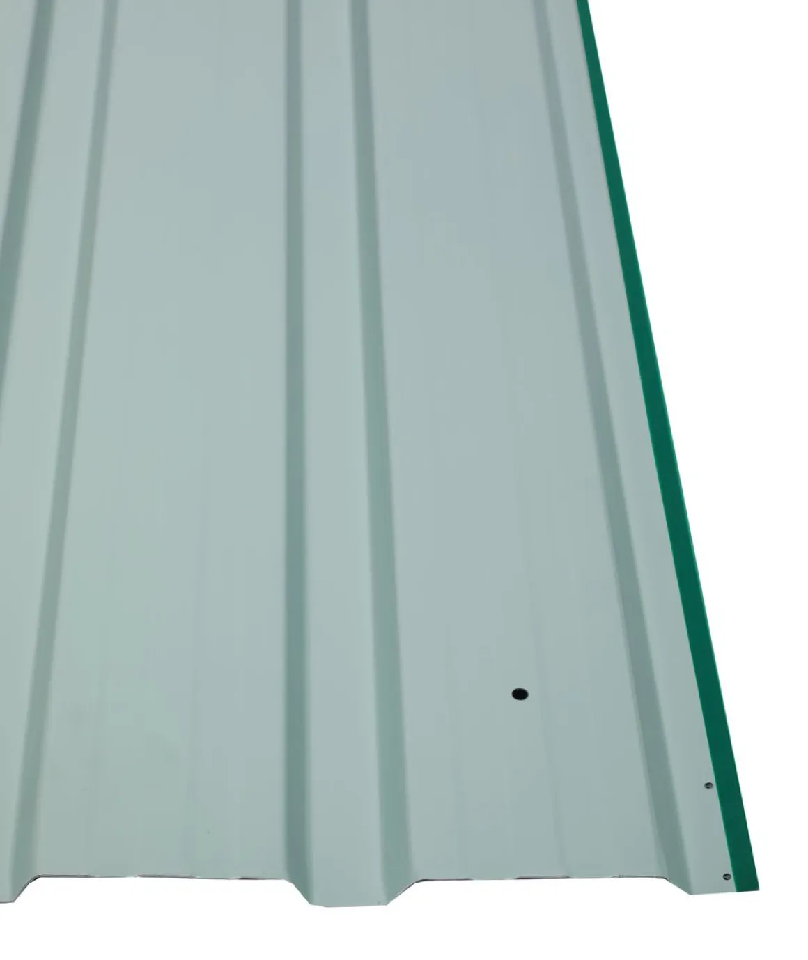 Trapezblech grün 12er Set 129 x 45 cm