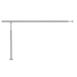 Treppengeländer Handlauf Edelstahl 150 x 90 cm