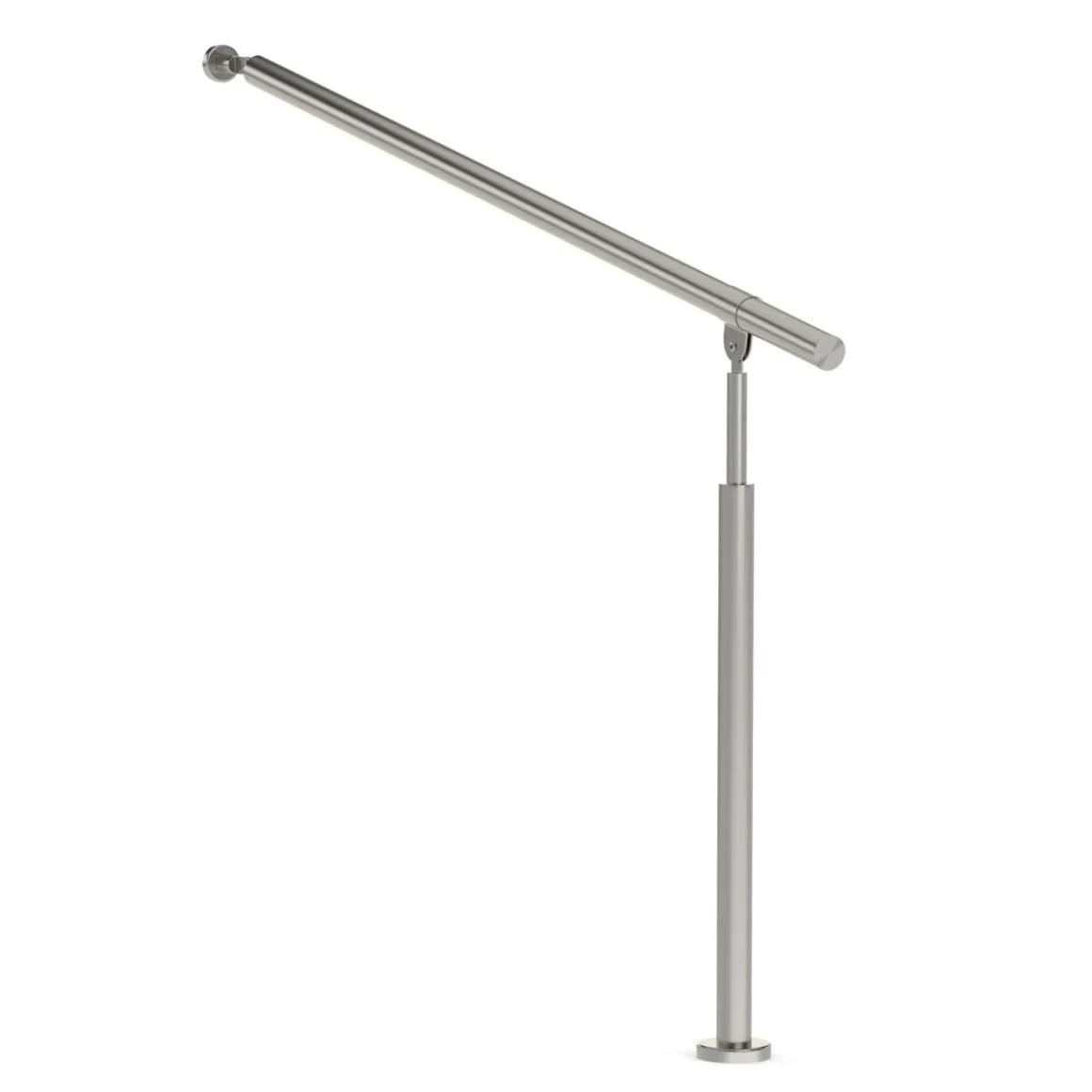 Treppengeländer Handlauf Edelstahl 150 x 90 cm