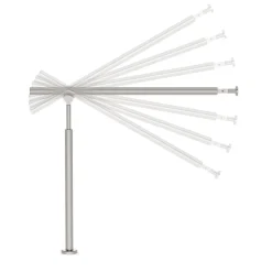 Treppengeländer Handlauf Edelstahl 100 x 90 cm
