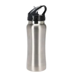 Trinkflasche Edelstahl mit Henkel 500 ml