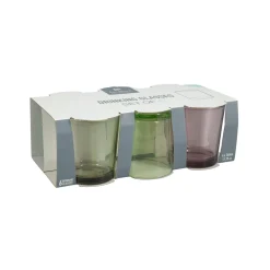 Trinkglas Set 360 ml 6-teilig bunt