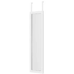 Türspiegel 30 x 120 cm weiss