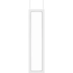 Türspiegel 30 x 120 cm weiss