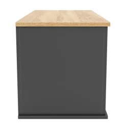 Truhe ARLES 100 x 40 x 47 cm anthrazit