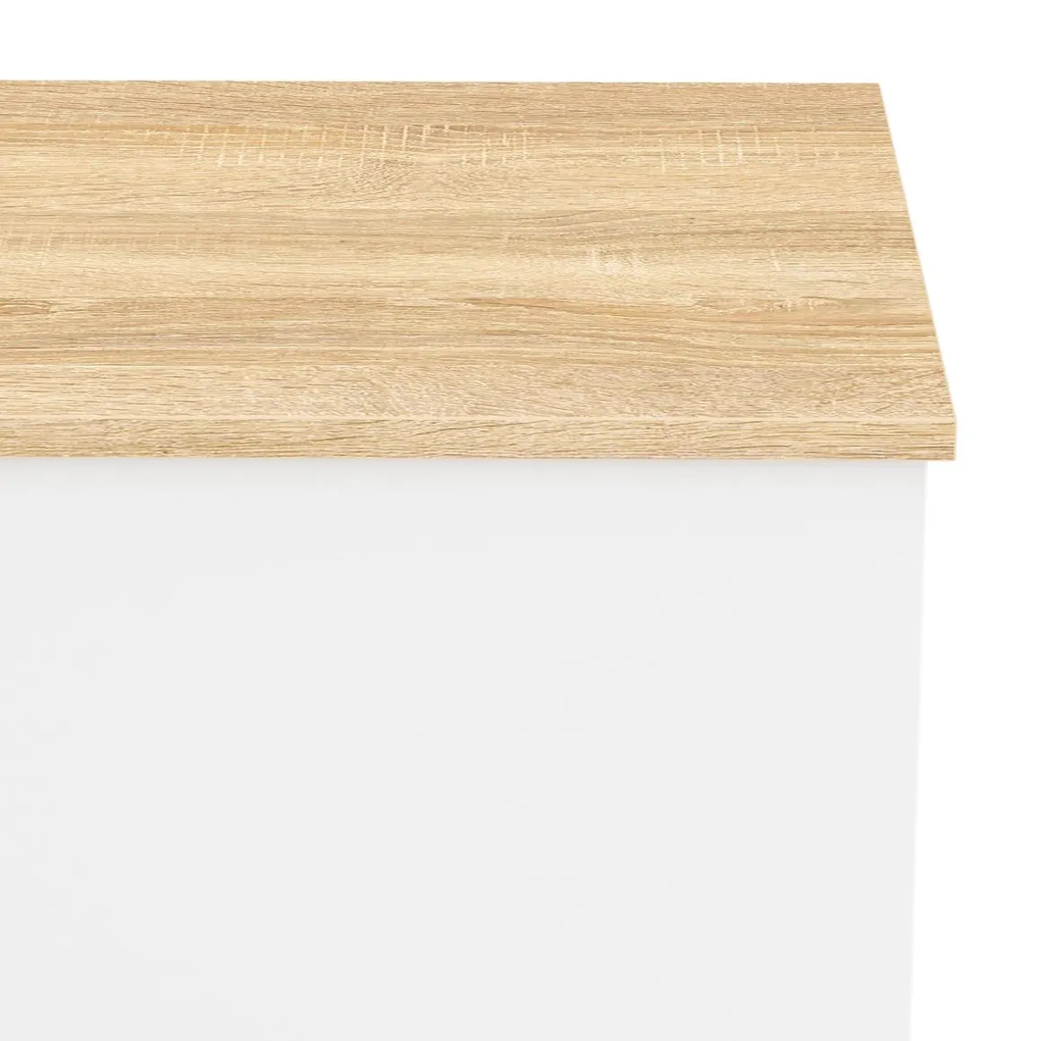 Truhe ARLES 100 x 40 x 47 cm weiss