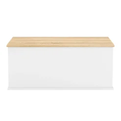 Truhe ARLES 100 x 40 x 47 cm weiss
