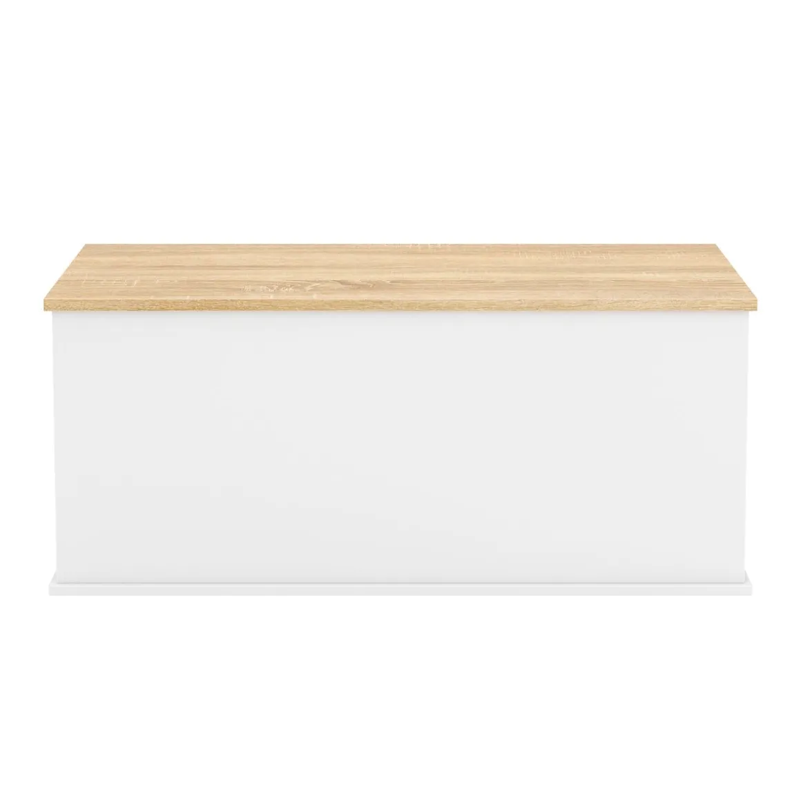 Truhe ARLES 100 x 40 x 47 cm weiss