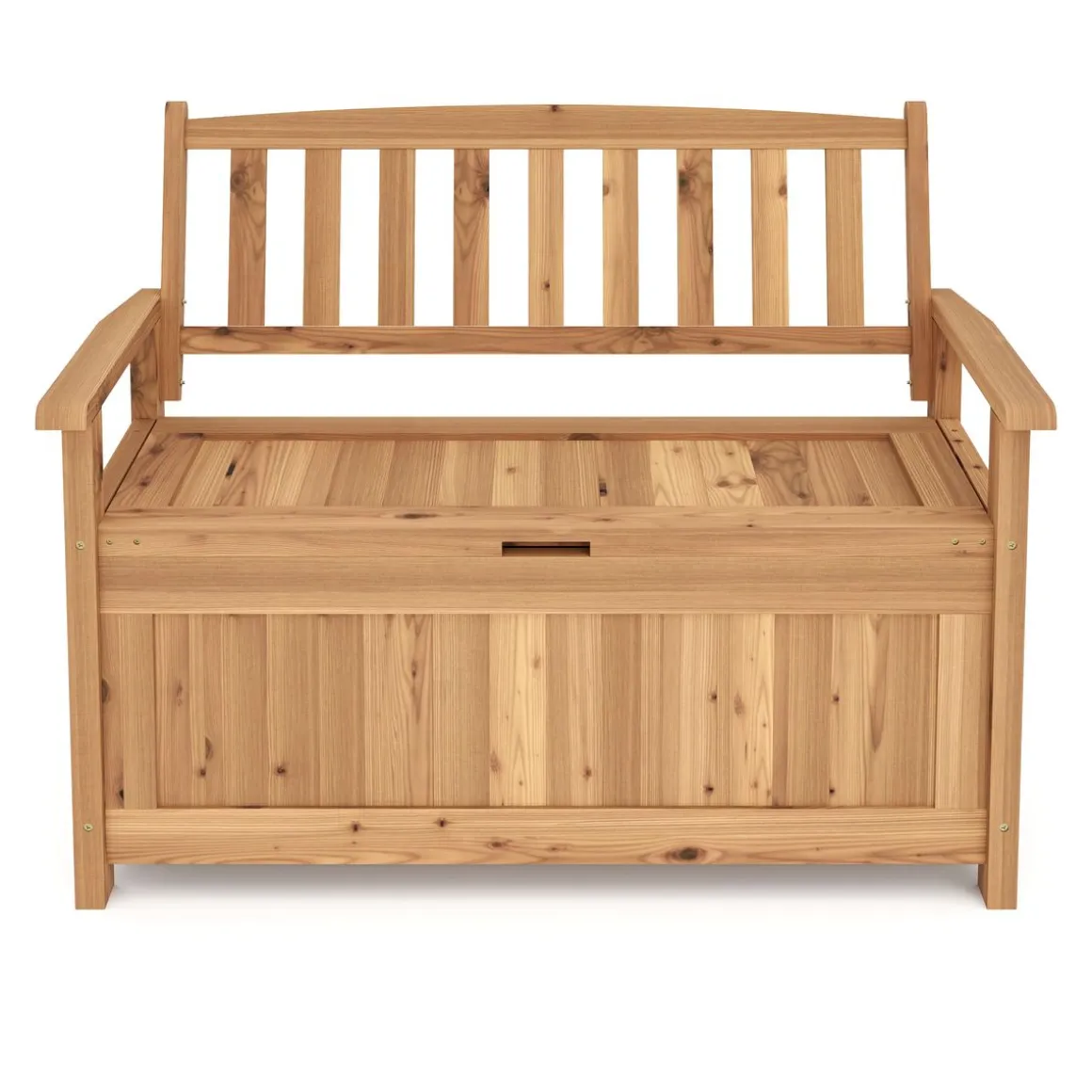 Truhenbank Holz ROSALIA 120 cm natur