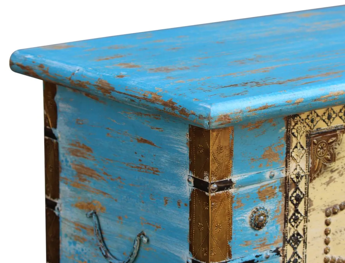 Truhe Vintage WOODY 85 x 50 x 45 cm