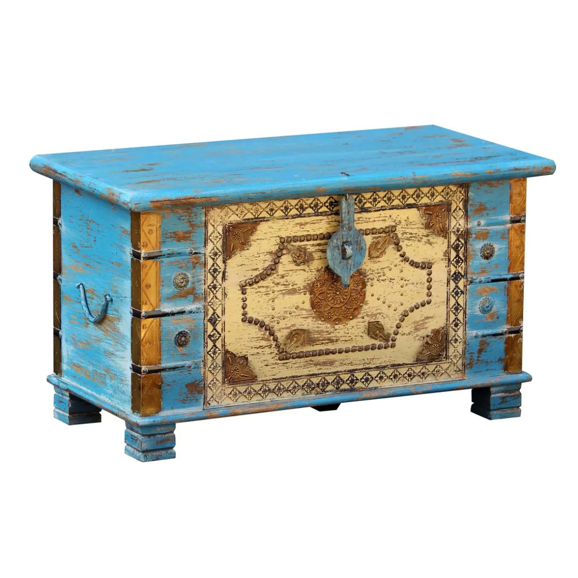 Truhe Vintage WOODY 85 x 50 x 45 cm