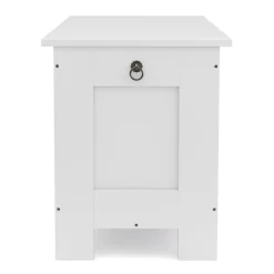Truhe 76 x 48 x 40 cm weiss