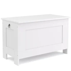 Truhe 76 x 48 x 40 cm weiss