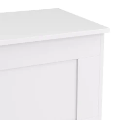 Truhe 76 x 48 x 40 cm weiss