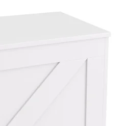 Truhe 100 x 46 x 40 cm weiss
