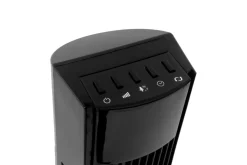 Turmventilator 117 cm schwarz