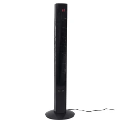 Turmventilator 117 cm schwarz