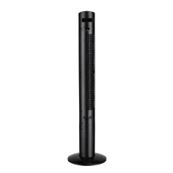 Turmventilator mit Touchscreen 123 cm schwarz