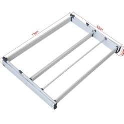 Turmwäscheständer klappbar weiss