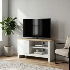 TV Möbel ARLES 95 x 39 x 49 cm weiss
