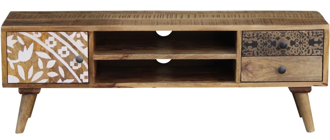 TV Möbel Holz Vintage COLLINS