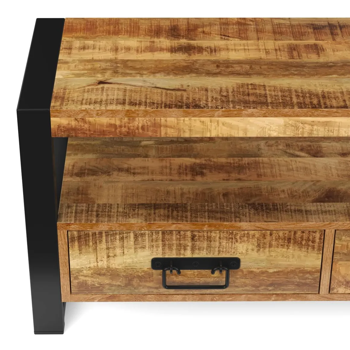 TV Möbel Holz Vintage DUSTIN