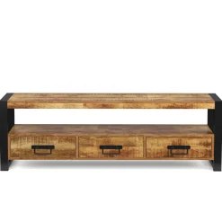 TV Möbel Holz Vintage DUSTIN