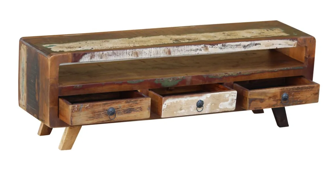 TV Möbel Holz Vintage EVANS