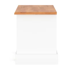 TV Möbel JOSE 99 x 44 x 54 cm weiss/natur