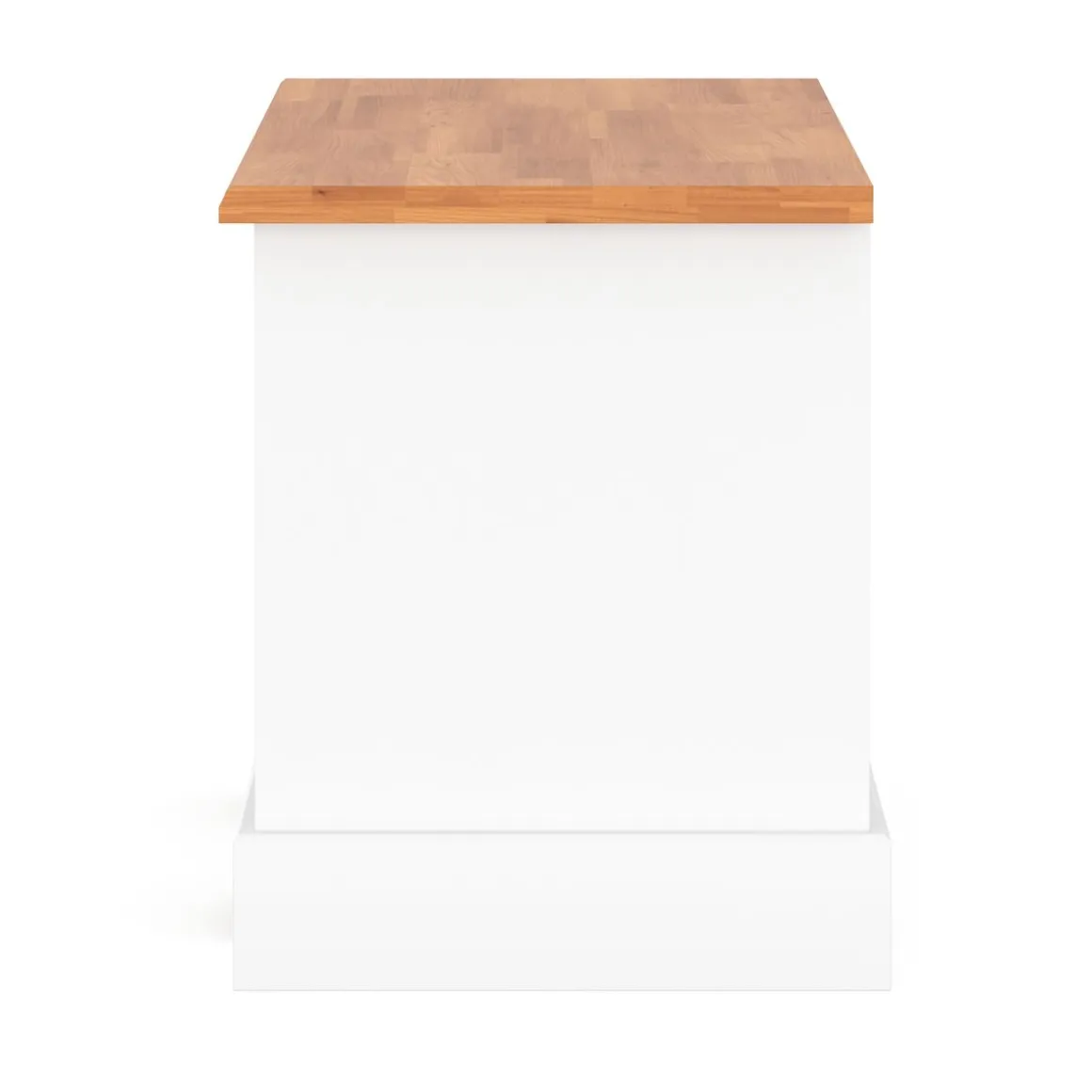 TV Möbel JOSE 99 x 44 x 54 cm weiss/natur