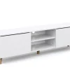 TV Möbel LED ANISTON weiss