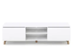 TV Möbel LED ANISTON weiss