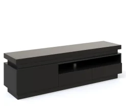 TV Möbel LED CELIO schwarz