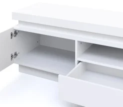 TV Möbel LED CELIO weiss