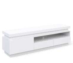 TV Möbel LED CELIO weiss