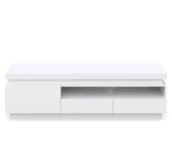 TV Möbel LED CELIO weiss