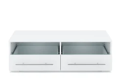 TV Möbel LED CLOONEY weiss
