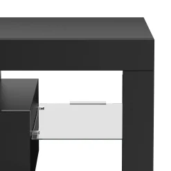 TV Möbel LED IRMA 130 x 35 x 45 cm schwarz