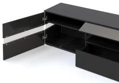 TV Möbel LED PALA schwarz