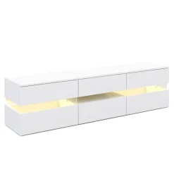 TV Möbel LED PALA weiss