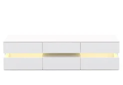 TV Möbel LED PALA weiss