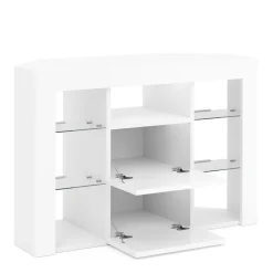 TV Möbel LED ZENA 100 x 40 x 68 cm weiss