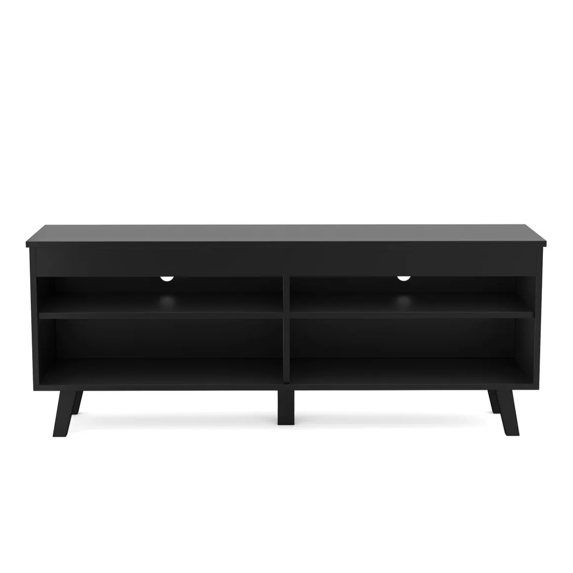 TV Möbel LILLY 150 x 38 x 59 cm schwarz