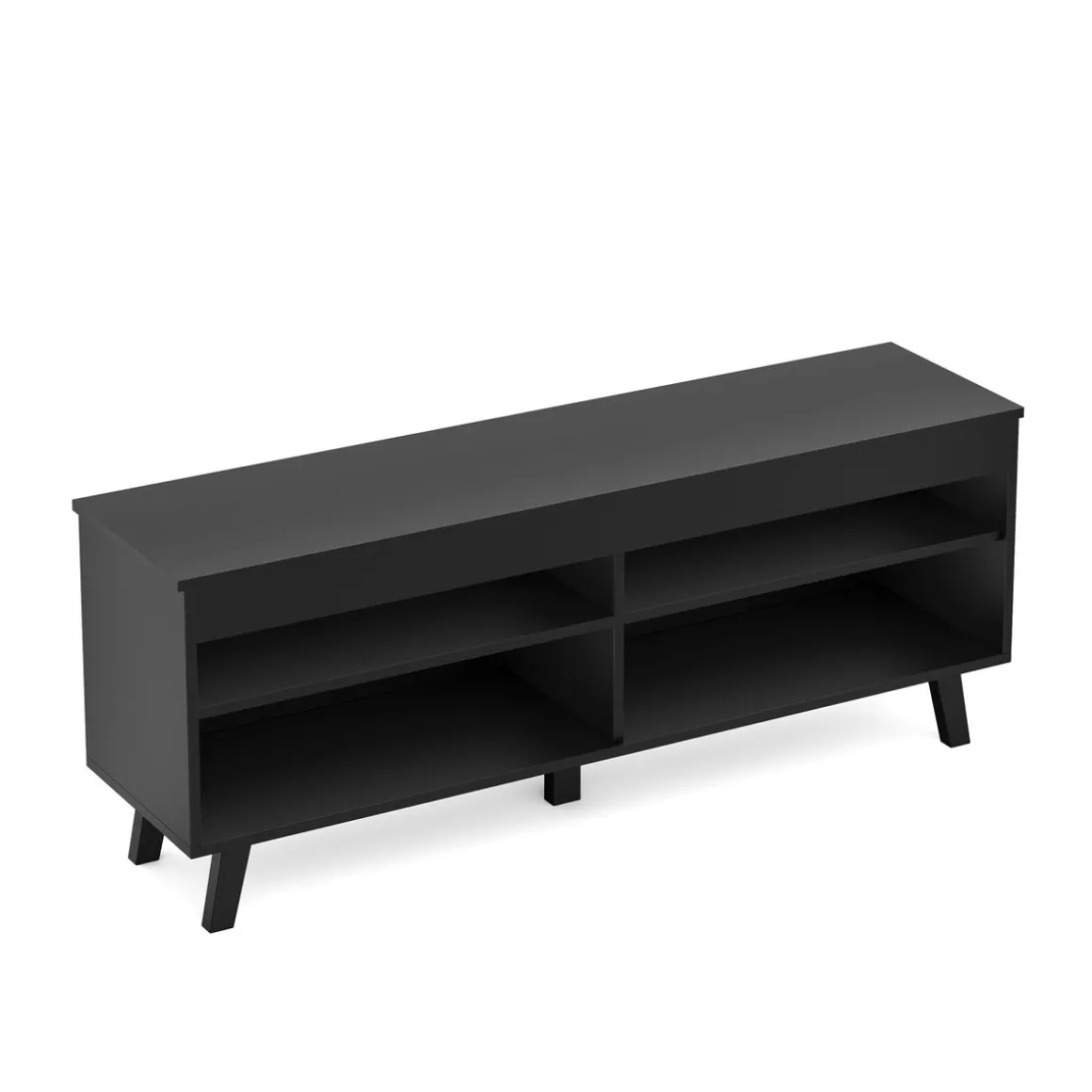 TV Möbel LILLY 150 x 38 x 59 cm schwarz